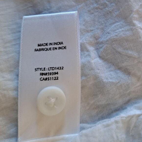 Beach Lunch Lounge Blue & White Striped Sleeveless Dress - Size XL (NWT) - Picture 13 of 15